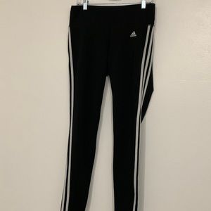 Adidas Women’s Striped Athletic Leggings L